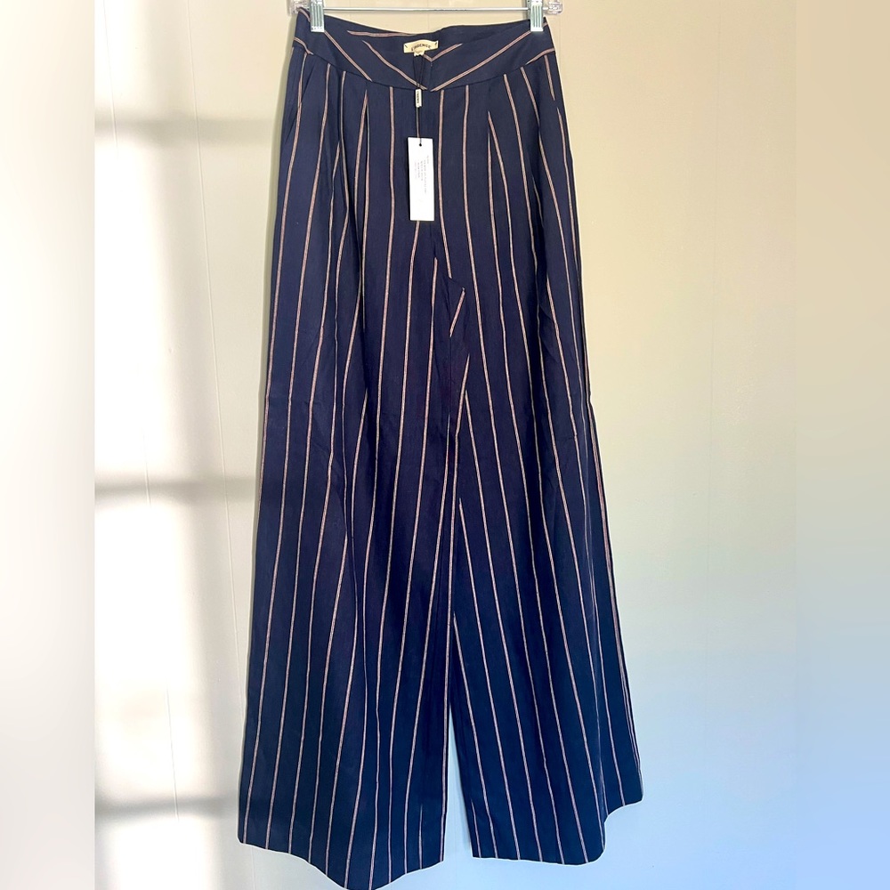 L’AGENCE Wide Leg Pleated Pant